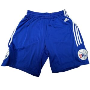 Adidas Delaware 87ers Team Issued Basketball Shorts XL+2 Blue 76ers NBA D-League
