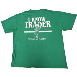 VTG 90s Trader Joe's St Patrick's Day Leprechaun Hanes Beefy Single Stich USA XL
