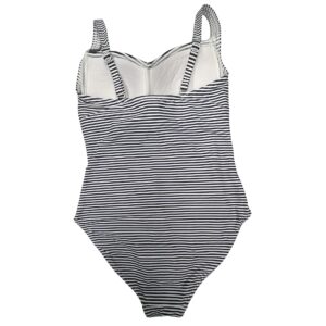 Bond-Eye Australia Striped One Piece Swimsuit US 8 AU 12 Ruched Tummy Control