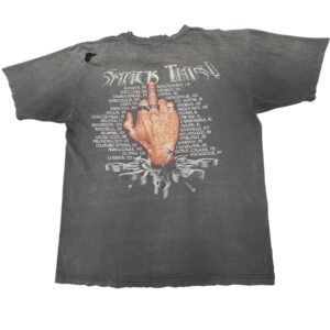 Vintage 2001 Godsmack Smack This Tour T Shirt Giant Tag Thrashed Distressed Fade