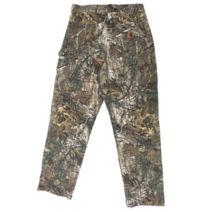 Vintage Carhartt B235 977 Realtree Camo Carpenter Pants 30x32 Made In USA Mint