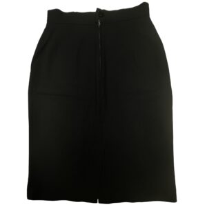 Vintage Gianni Sport 100% Pure Wool Midi Skirt Women's 4 Dark Academia Office USA made