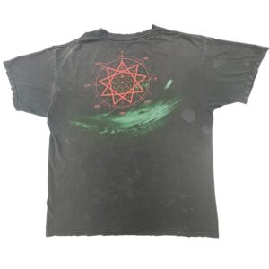 00s Vintage Slipknot All Hope Is Gone T Shirt Boxy L Double Sided Distressed Y2K