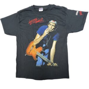 Keith Richards Japan Relief T Shirt 2011 Rolling Stones Hanes Heavyweight L Tee