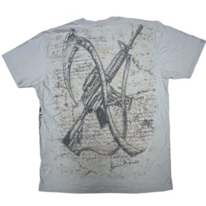 Vintage Y2K Apprime Death To The Wicked AOP T Shirt Affliction Style Grunge L