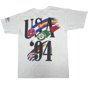 90s Vintage Umbro USA 94 World Cup T Shirt Large Soccer Football USA Made