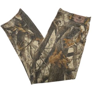 Vintage 90s style Wrangler Realtree Camo Jeans Men Baggy Denim Y2K Hunting 38*34