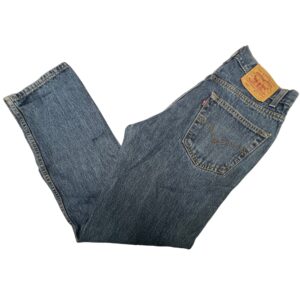 90s VTG Levi's 505 Jeans 33x30 Made in Canada Sept 1993 Rigid Denim Medium Wash