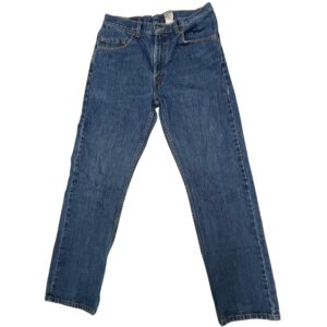 90s VTG Levi's 505 Jeans 33x30 Made in Canada Sept 1993 Rigid Denim Medium Wash