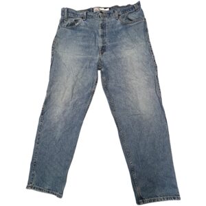 Vintage 90s Levi's 540 Acid Wash Jeans Brown Tab Relaxed Tapered Fit W38 L30