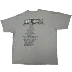 Vintage 2005 Eminem Anger Management 3 Tour T Shirt XL Rap Tee
