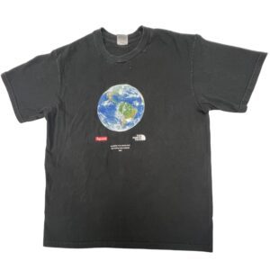 Authentic Supreme The North Face One World T- Shirt Black Size M SS20 TNF Medium