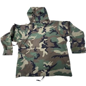 US GI ECWCS Gen 1 Gore-Tex Parka Woodland Camo XL Regular 1996 Military Jacket