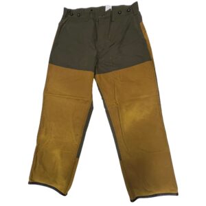 Filson Double Hunting Pants 11014025 Waxed Tin Cloth Otter Green USA Made Mens36