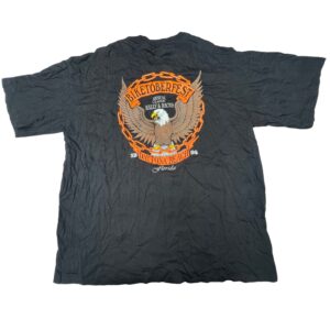 90s Vintage Biketoberfest Daytona Beach Eagle T Shirt Sturtee USA Single Stitch