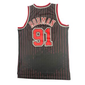 Vintage Dennis Rodman Chicago Bulls Adidas Hardwood Classics Jersey L +2 1995-96