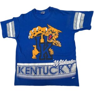Vintage 90s Kentucky Wildcats Salem Sportswear T Shirt L USA Made Single Stitch