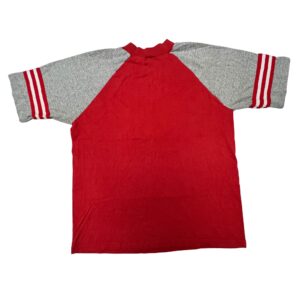 VTG 70s 80s Velva Sheen Rockford West Warriors Raglan Shirt M USA Single Stitch