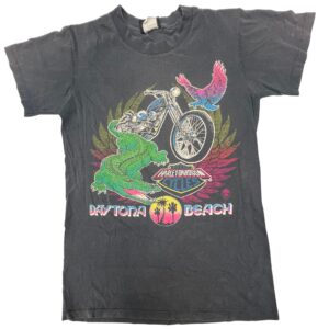 1992 Vintage Harley Davidson Daytona Bike Week T-Shirt USA Made Single Stitch 90s Alligator