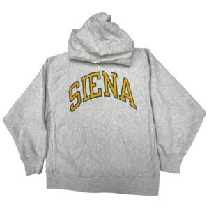 80s /90s Vintage Champion Reverse Weave Siena Warmup Hoodie Distressed Gray USA