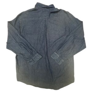 VTG 90s Hard Rock Cafe Sydney Save The Planet Denim Button Up Shirt L 44 110cm