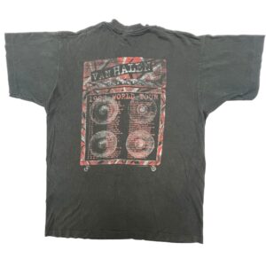 Vintage 1993 Van Halen Live World Tour T-Shirt Large Single Stitch 90s Concert U.S.A. Made