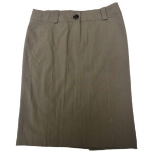 BURBERRY LONDON Taupe Pencil Skirt Women's US 6 UK 8 Tailored Made Poland