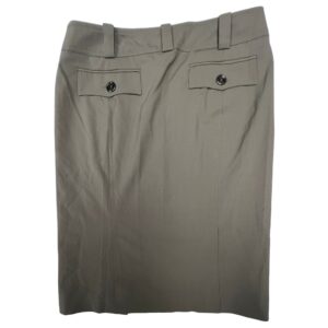 BURBERRY LONDON Taupe Pencil Skirt Women's US 6 UK 8 Tailored Made Poland