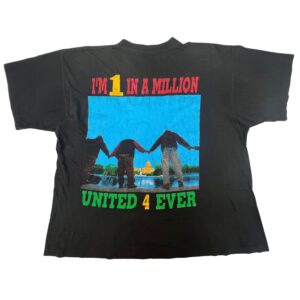VTG 1995 Million Man March Shirt Holy Day Atonement Reconciliation Double Sided