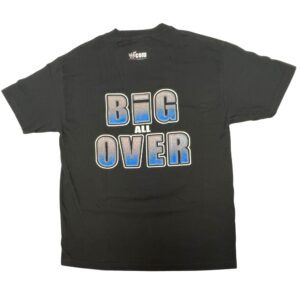 00s VTG WWF Big Show Big All Over Shirt Scratch Logo Glitter Wrestling 2001 Y2K