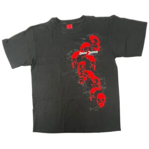 Vintage JNCO Jeans Shirt Men's Large Red Skulls Est 1985 Y2K Skater Graphic Tee