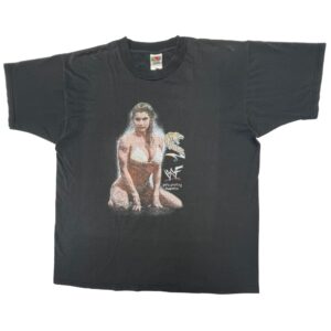 90s VTG WWF Sable Shirt XL Fruit Of The Loom Best Wrestling Diva Bikini Tee 1999