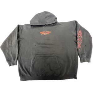 00s Vintage Orange County Choppers Hoodie XL Faded Distressed OCC Biker Y2K 2005