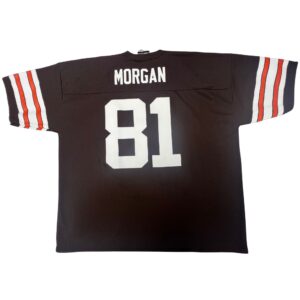 VTG 90s Cleveland Browns #81 Quincy Morgan Jersey XXL Logo Athletic Mesh NFL