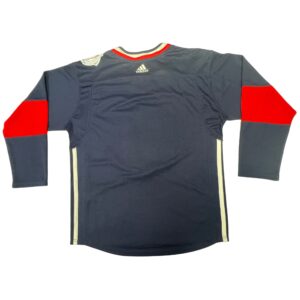 Vintage Adidas Team USA 2016 World Cup of Hockey Jersey M Navy Blue Blank NHL
