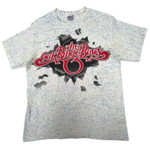 VTG 90s Oak Ridge Boys All Over Print T Shirt L Tee Jays USA Single Stitch AOP
