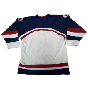 Vintage Nike Team USA Hockey Jersey 2002 Salt Lake City Olympics White Men’s M