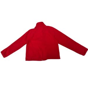 Lauren Ralph Lauren Red Trucker Barn Jacket Gold Crest Buttons Utility Women’s L